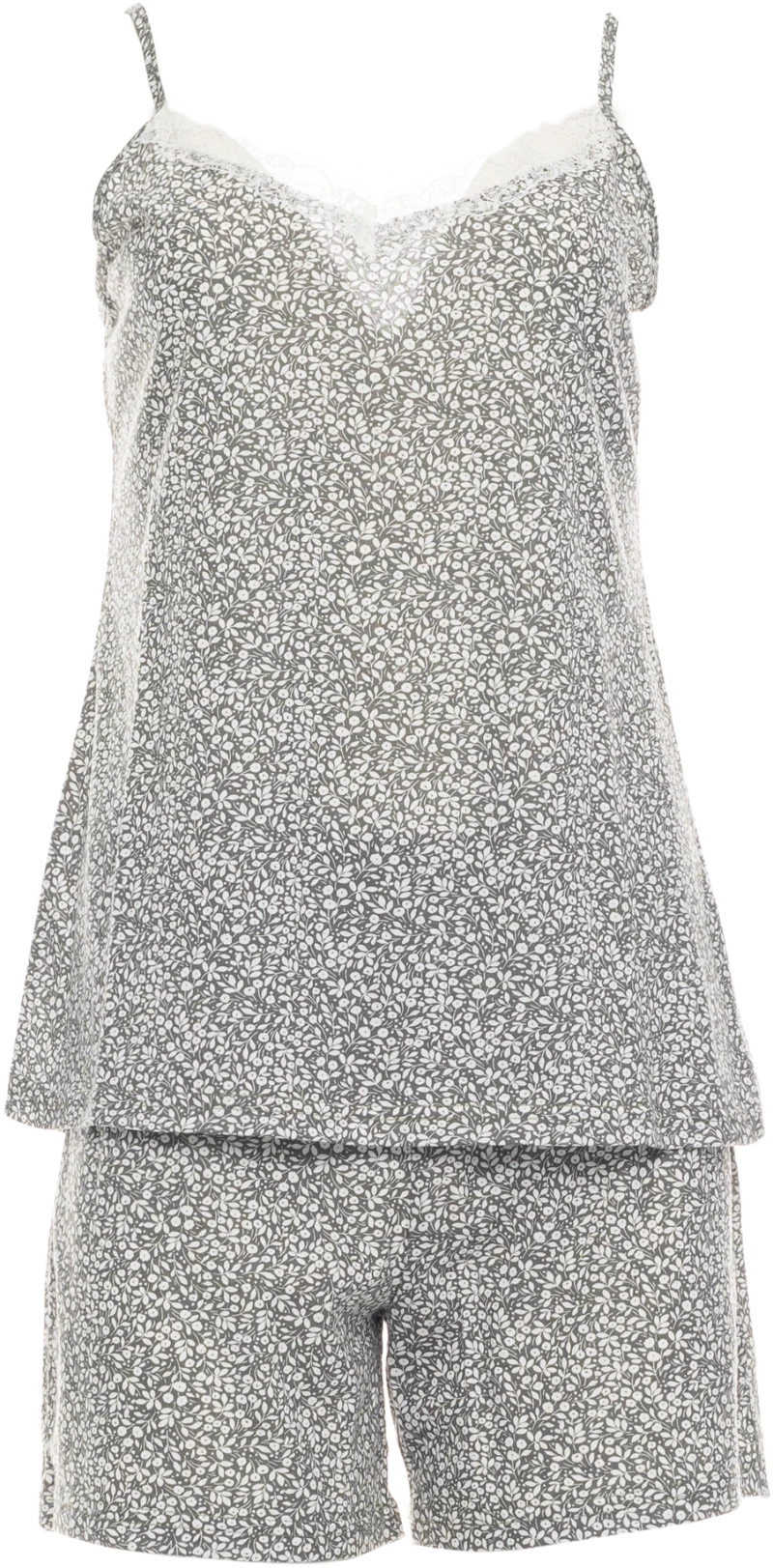 Γυναικεία πυτζάμα Pink Label - Floral Print  - Τιράντα