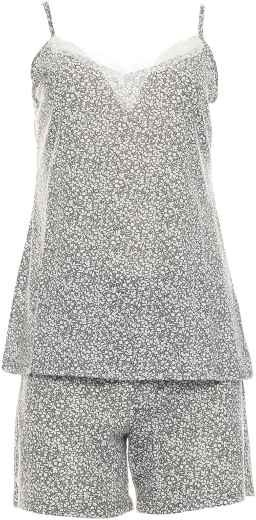 Γυναικεία πυτζάμα Pink Label - Floral Print  - Τιράντα