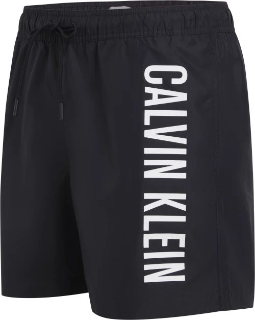 Ανδρικό Μαγιό Calvin Klein - Μαύρη Βερμούδα - Print Logo