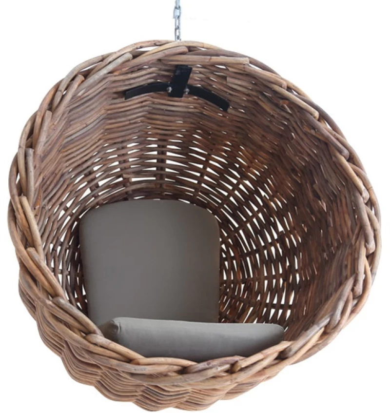 TS Wood Κούνια από Kooboo rattan 110x70cm - 382060