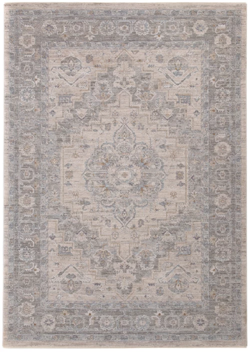 Royal Κλασικό Χαλί Tabriz 647 L.GREY 200 cm x 240 cm