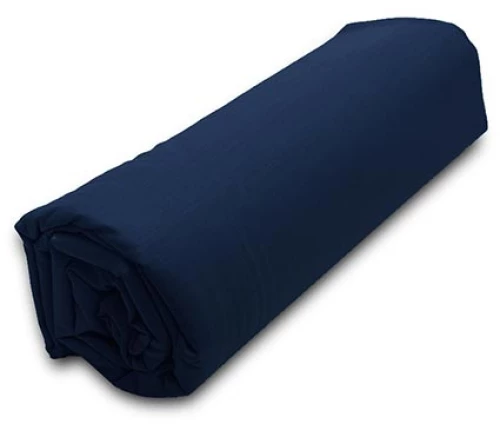 Κατωσέντονο Menta με λάστιχο 26 Navy Ημίδιπλο (120x200 20)