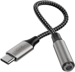 XO NB-R257C Αντάπτορας USB-C male σε Jack 3.5mm st. female