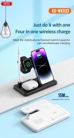 WX033 4 in 1 15w wireless charger