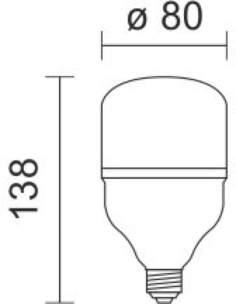 Spotlight ΛΑΜΠΤΗΡAΣ LED E27 20W 4000K (5736)