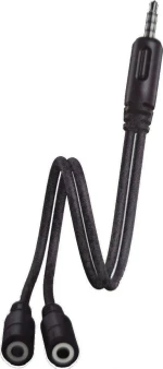 Ezra Μετατροπέας 3.5mm male σε 3.5mm 2x female (LA04)