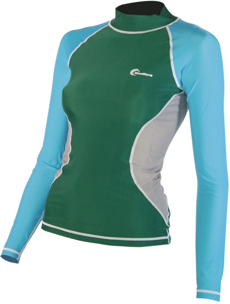 Γυναικείο Rash Guard Μακρυμάνικο Πράσινο BlueWave 64616