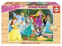 Ξύλινο Παζλ Πριγκίπισες της Disney 100 κομ - Educa (17628)