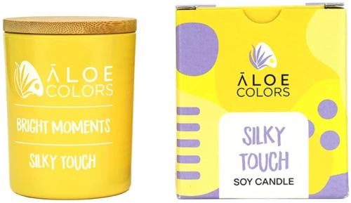 Aloe Colors Silky Touch Αρωματικό Κερί Σόγιας 150gr