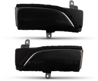 Τρεχούμενα led φλας για καθρέφτες για Subaru Forester (2013-2018), Impreza (2012-2018), Legacy (2012-2019), Outback (2010-2019), WRX (2015-2019) - φιμέ με τρεχούμενο φλας - σετ 2τμχ.
