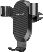 Borofone Car holder BH48 Warrior gravity, air vent mount black