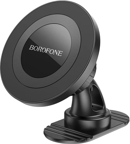 Borofone Car holder BH91 Ring magnetic, stick-on base black