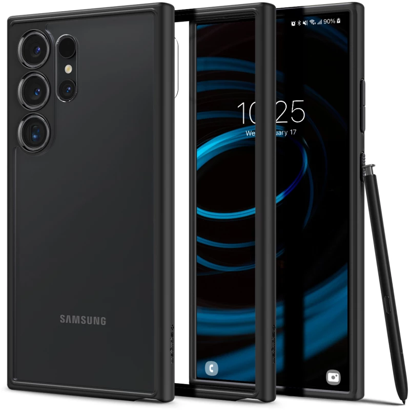 Case SPIGEN Ultra Hybrid ACS07295 for Samsung Galaxy S24 Ultra - Matte Black