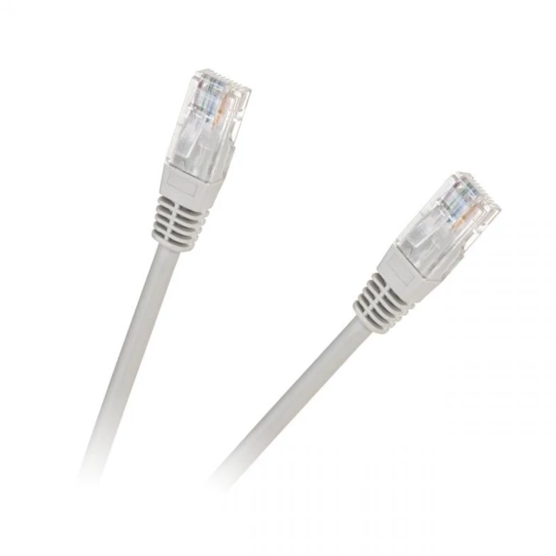 Patch cord UTP cat5e 10m γκρι DM PRO