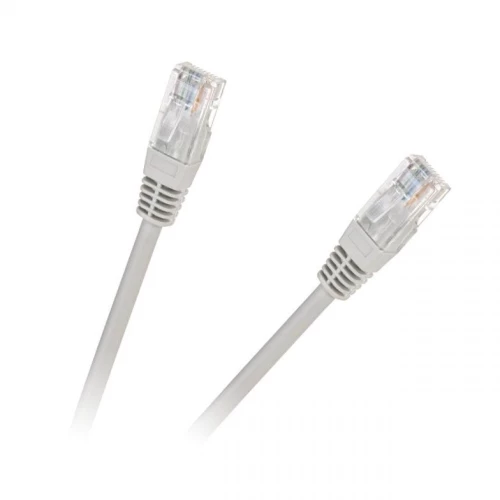 Patch cord UTP cat5e 10m γκρι DM PRO