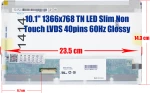 LP101WH1(TL)(A2) 1366x768 WXGA HD LED 40 Pin (Κωδ. 1414)