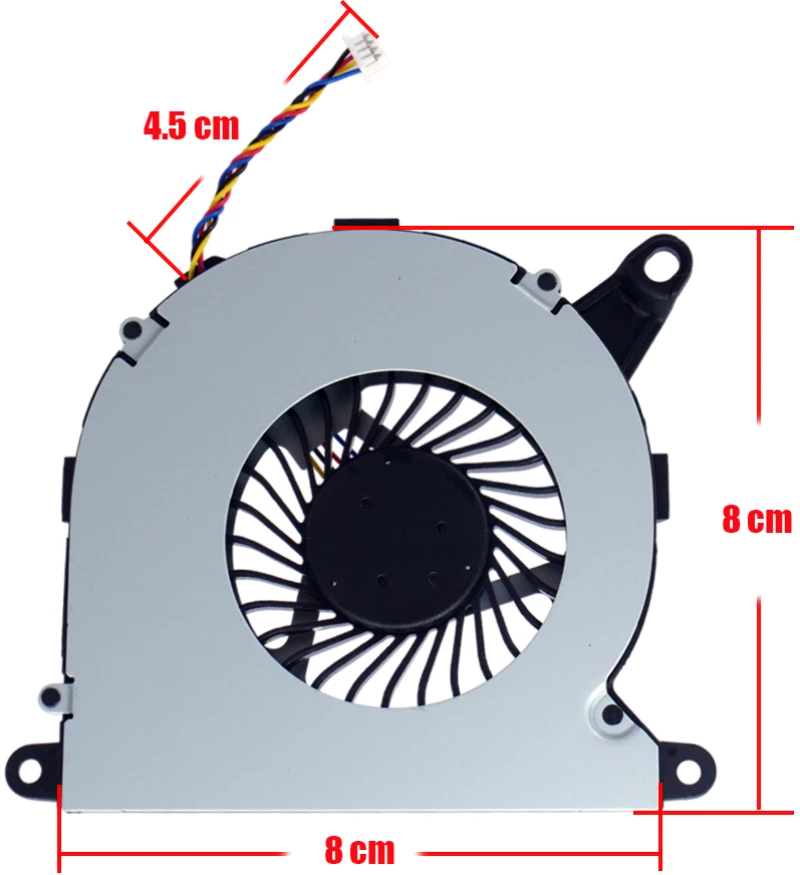 CPU Cooling Fan BSC0805HA-00 για Intel NUC8 Series - 4 Pin ( Κωδ. 81004 )