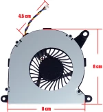 CPU Cooling Fan BSC0805HA-00 για Intel NUC8 Series - 4 Pin ( Κωδ. 81004 )