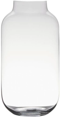 Βάζο γυάλινο διάφανο  Φ23 Η42cm