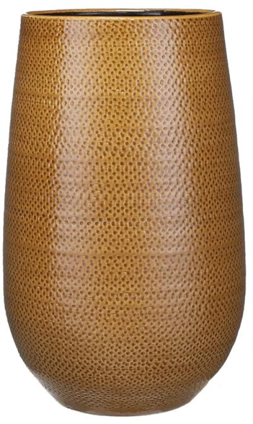 Βάζο κεραμικό GABRIEL ώχρα 21x35