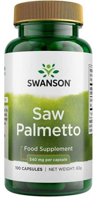 Saw Palmetto 540mg 100 caps - Swanson