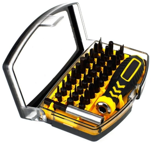 BEST  BST-2166A Σετ Ακριβείας 32 σε 1 για Επισκευή Laptop Κινητά (30 Μύτες)