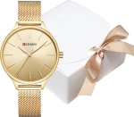 JoyBox Κουτι Δώρου Set JB04 με Ρολόι και Κόσμημα Χρυσό