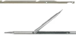 Tech Pro Βέργα Ταϊτής Λαστιχοβόλου Μονόφτερη Inox 6.5mm - 85cm 85cm