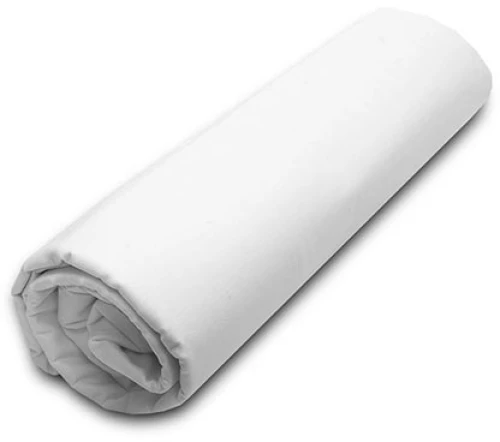 Κατωσέντονο Menta με λάστιχο 1 White Υπέρδιπλο (180x200 20)