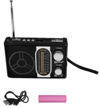 Φορητό Ασύρματο Ηχείο Bluetooth FM/USB/TF με Φακό PX-58BT Μαύρο