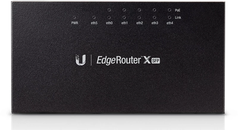UBIQUITI router EdgeRouter X SFP, 5-Port Gigabit PoE, 1000Mbps, 50W