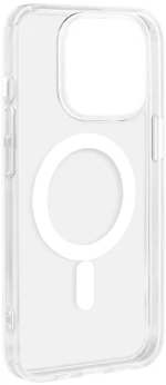 Puro Cover in TPU with integrated magnets 'LITE MAG' for iPhone 14 Pro 6.1' Transparent