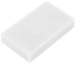 Σφουγγάρι καθαρισμού 97-026, μελαμίνης, 7x2x12cm, λευκό
