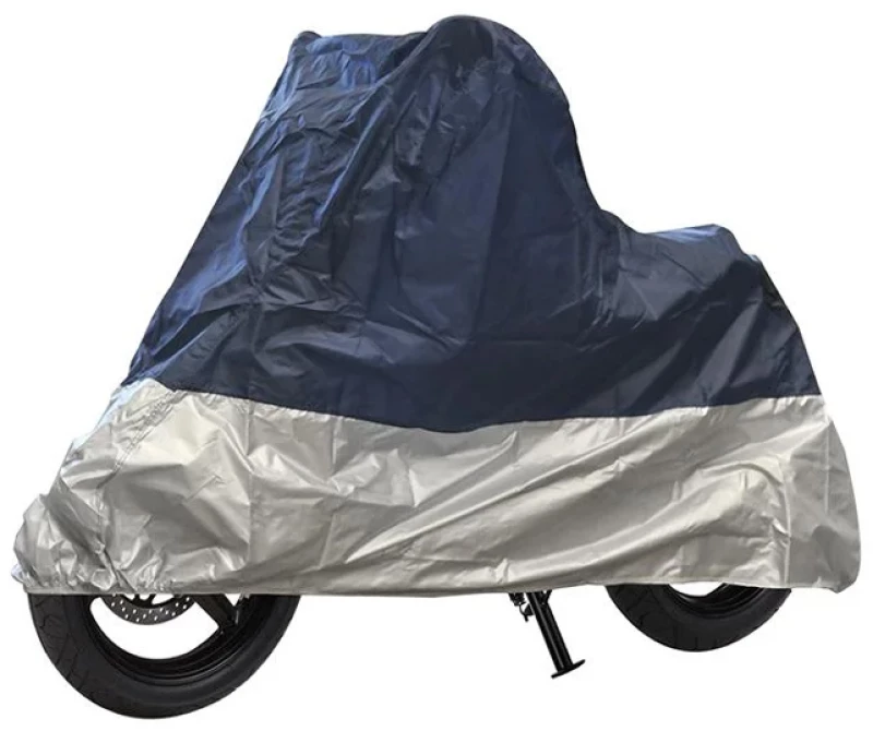 PROPLUS κουκούλα μηχανής 610257 με θήκη, XL 246x104x127cm, μπλε/ασημί