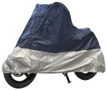 PROPLUS κουκούλα μηχανής 610257 με θήκη, XL 246x104x127cm, μπλε/ασημί