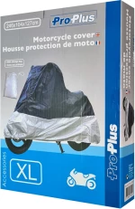 PROPLUS κουκούλα μηχανής 610257 με θήκη, XL 246x104x127cm, μπλε/ασημί