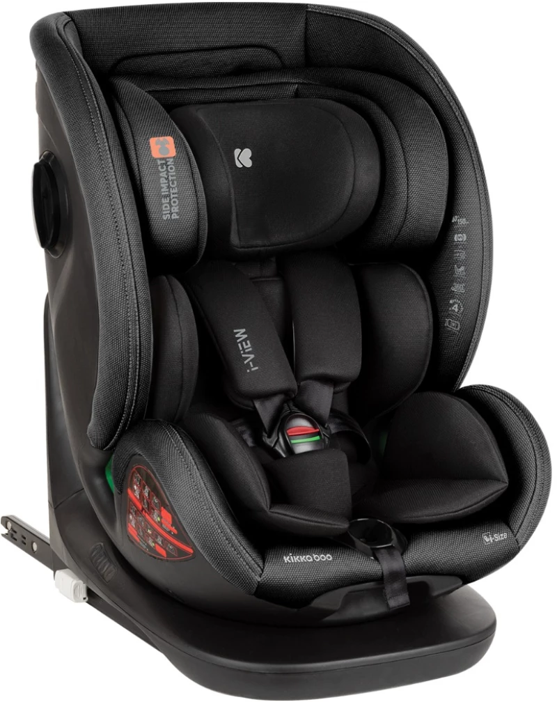 Kikka Boo Κάθισμα Αυτοκινήτου i-View 360° 40 έως150cm i-SIZE Black 31002100032