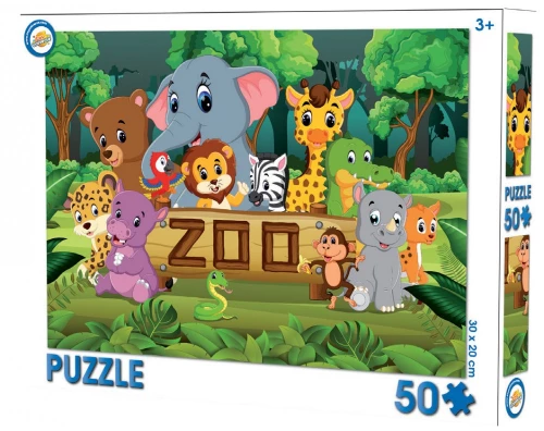 Puzzle Ζωολογικός 50 τμχ