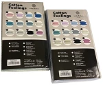 Σετ Σεντόνια Cotton Feelings 103 Light Blue Διπλό με λάστιχο (150x205 30)