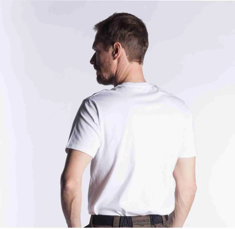 Ανδρικό μπλουζάκι 170gr WHITE WHITE