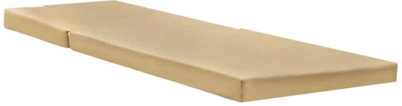 Μαξιλάρι ξαπλώστρας Sadie pakoworld ύφασμα μπεζ 65x185x7εκ