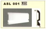 Decolux Επιτοίχιο Σοβατεπί Κρυφού φωτισμού ASL 001 19 X 101 mm