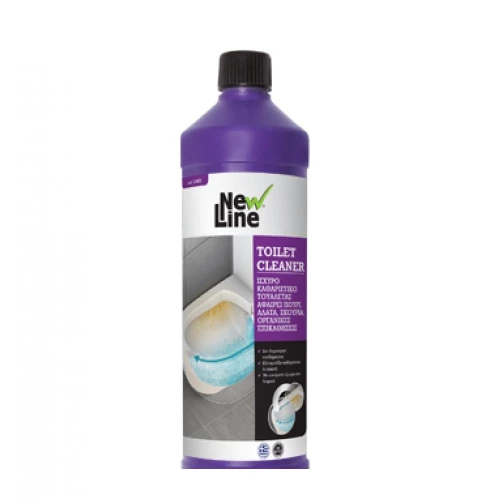 New Line Toilet Cleaner - Ισχυρό καθαριστικό τουαλέτας 1Lt