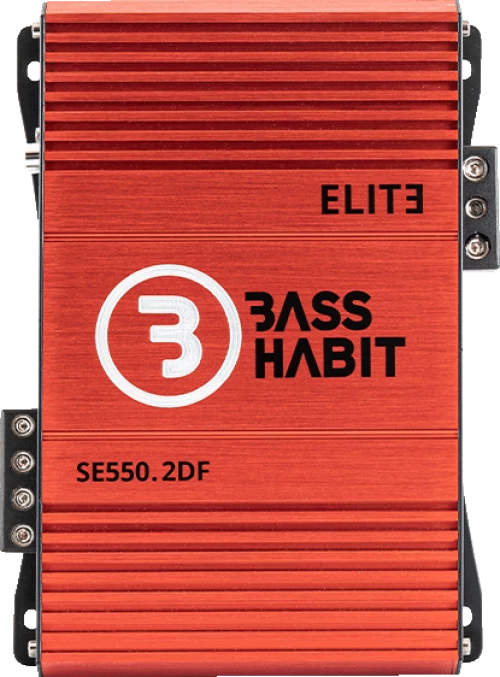 Bass Habit SE550.2DF Ενισχυτής 2 Καναλιών 2x550W RMS
