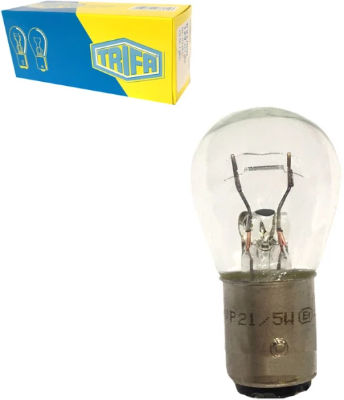 Λάμπα Αλογόνου P21/5W 12V Διπολική BAY15D Trifa 3381 1 Τεμάχιο
