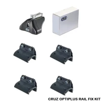 Πόδια / Άκρα Για Μπάρες Οροφής CRUZ Optiplus Rail FIX 936-557 Για Kia Niro 16-22 Με Ενσωματωμένο Railing Σετ 4 Τεμάχια