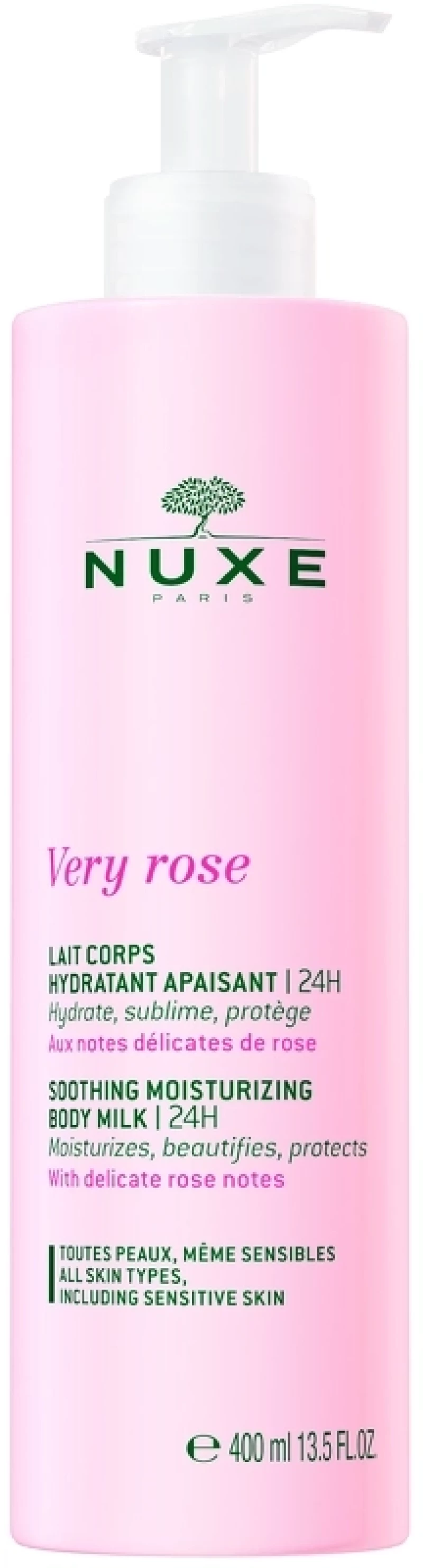 Nuxe - Very Rose Soothing Moisturizing Body Milk 400 ml / Beauty