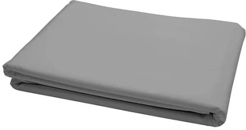 Σεντόνι Cotton Feelings φλατ 107 Dark Grey Μονό (165x270)