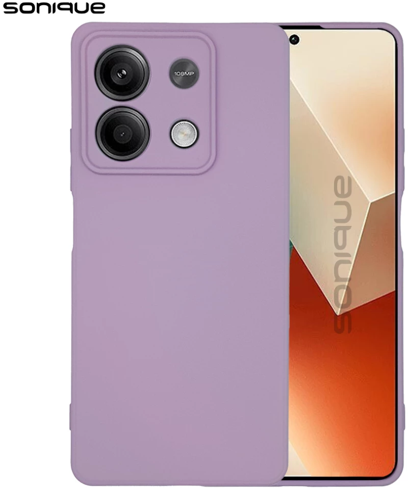 Θήκη Σιλικόνης My Colors Sonique Xiaomi Redmi Note 13 5G Βιολετί - Sonique - Βιολετί - Redmi Note 13 5G