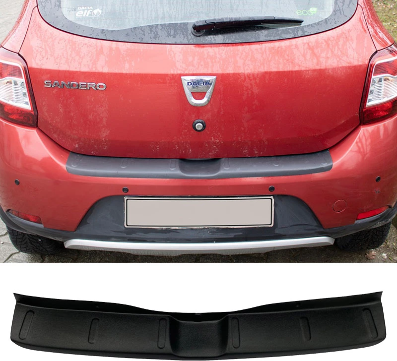 Προστατευτικό Πίσω Προφυλακτήρα Για Dacia Sandero 2012-2020 Από Abs Πλαστικό Μαύρο